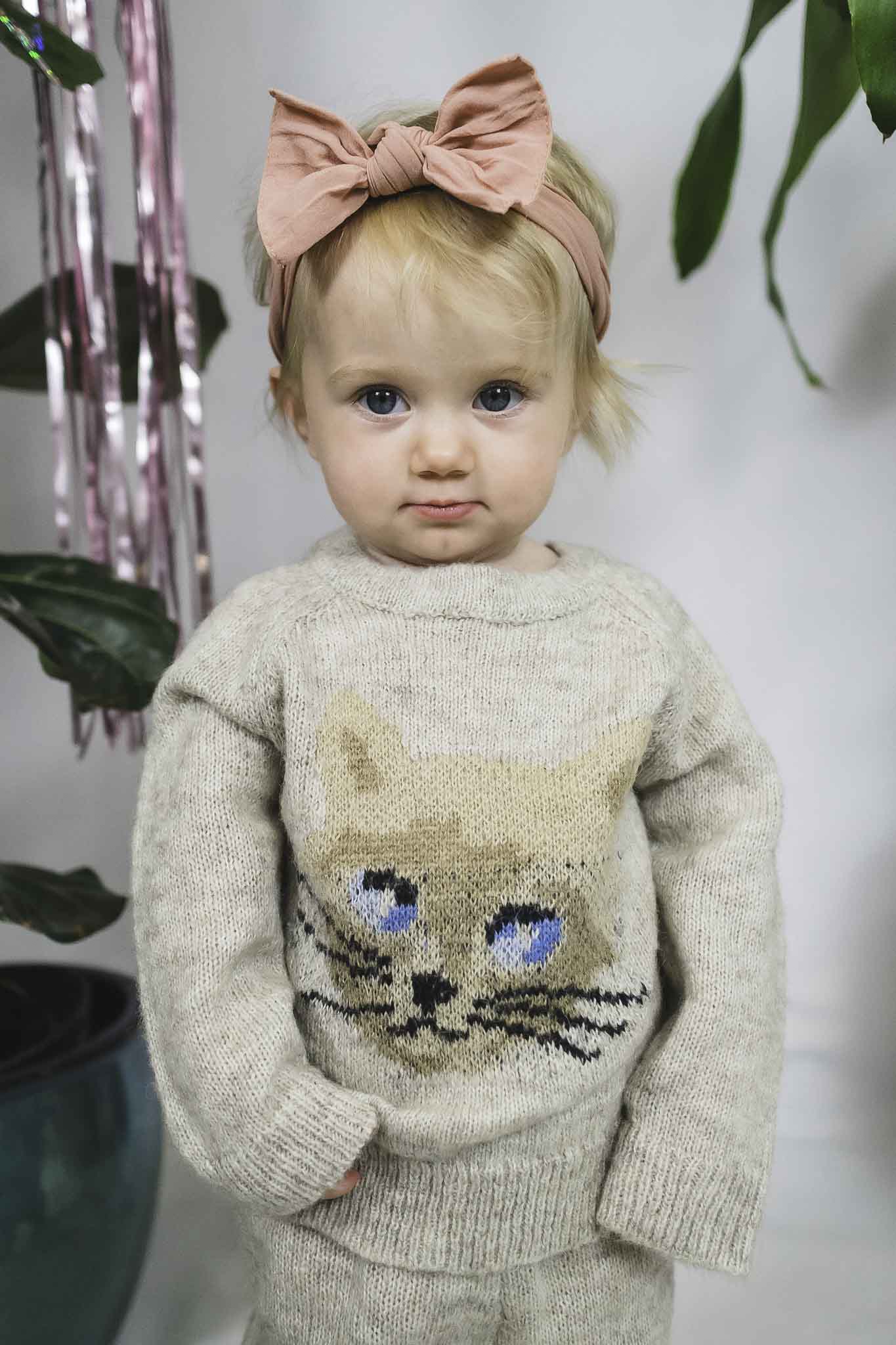 Gilby Kitten Knit Jumper (Baby Girl)