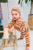 Gilby Zebra Knit Jumper (Baby Girl)