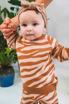 Gilby Zebra Knit Jumper (Baby Girl)