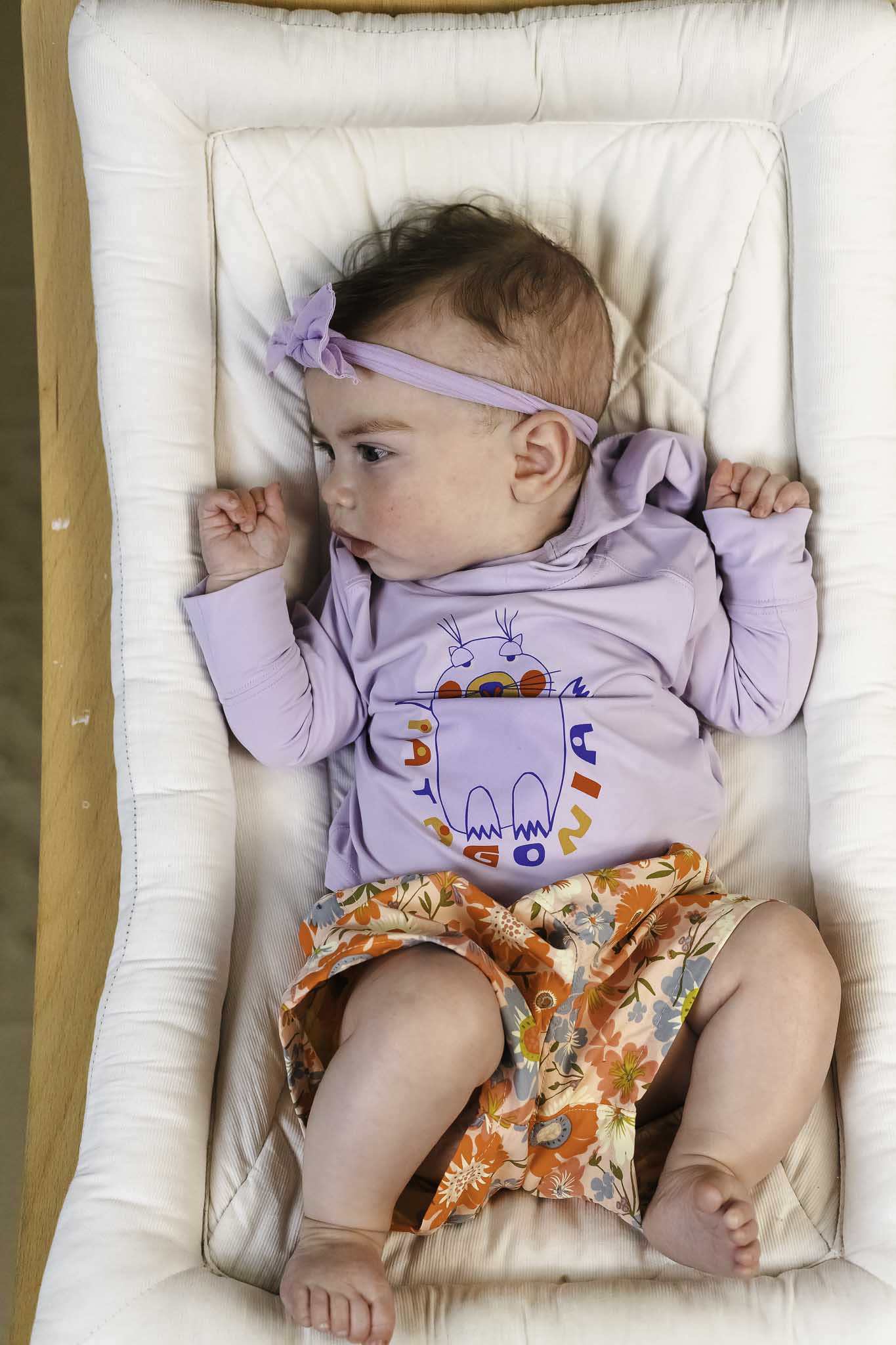 Mountain Mood Cap Hoody (Baby Girl)