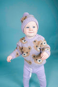 Orchid Huxbear Knit Jumper (Baby Girl)