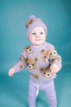 Orchid Huxbear Knit Jumper (Baby Girl)