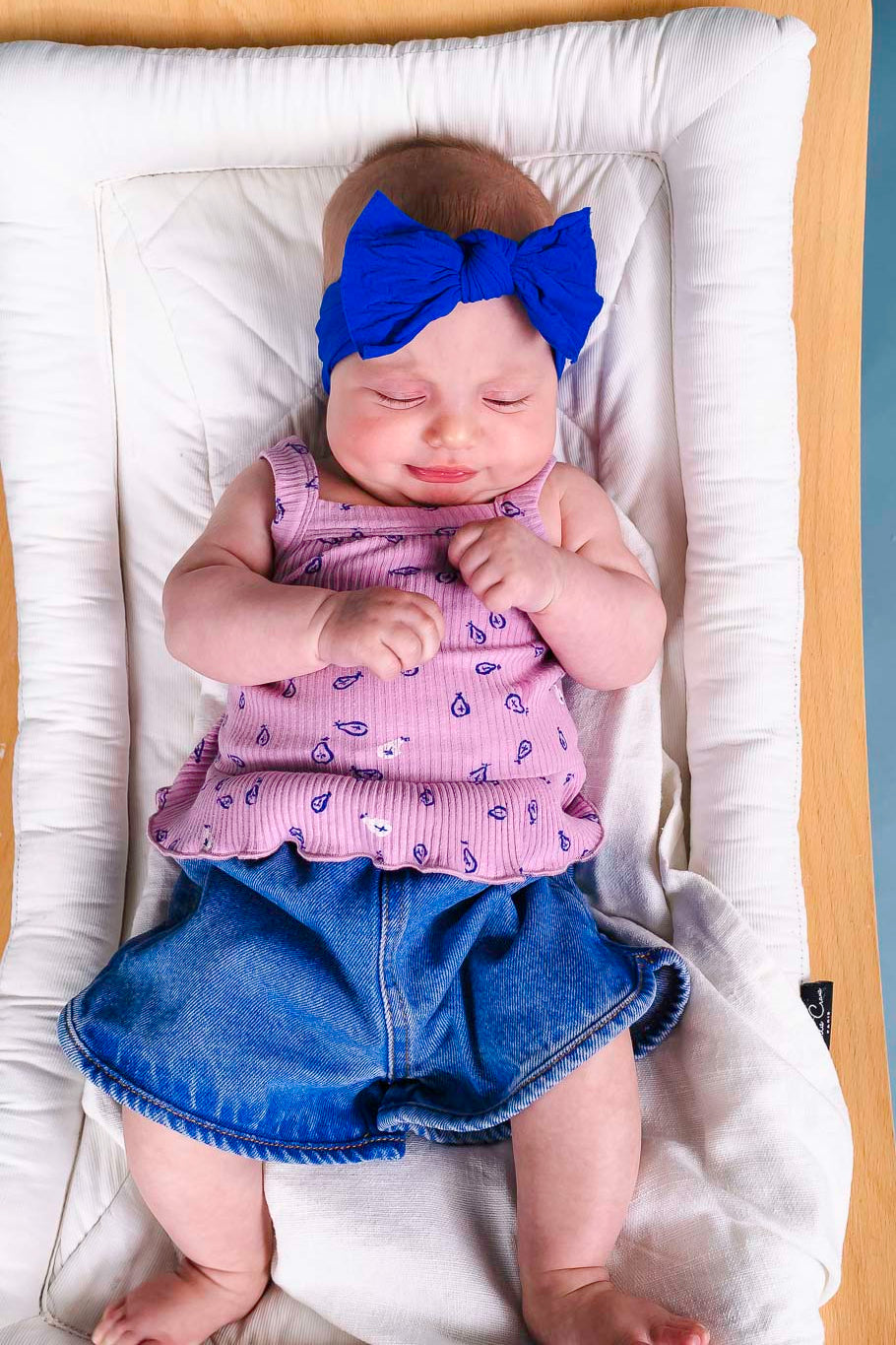 Printed Rib Peplum Top (Baby Girl)