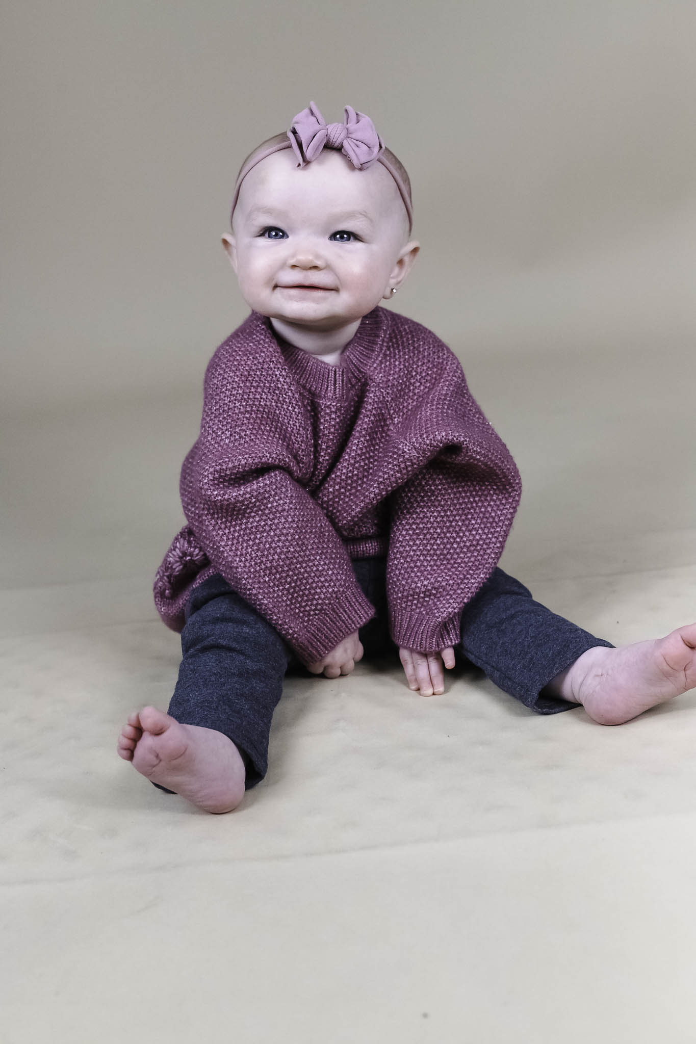 Rose Flower Sweater (Baby Girl)