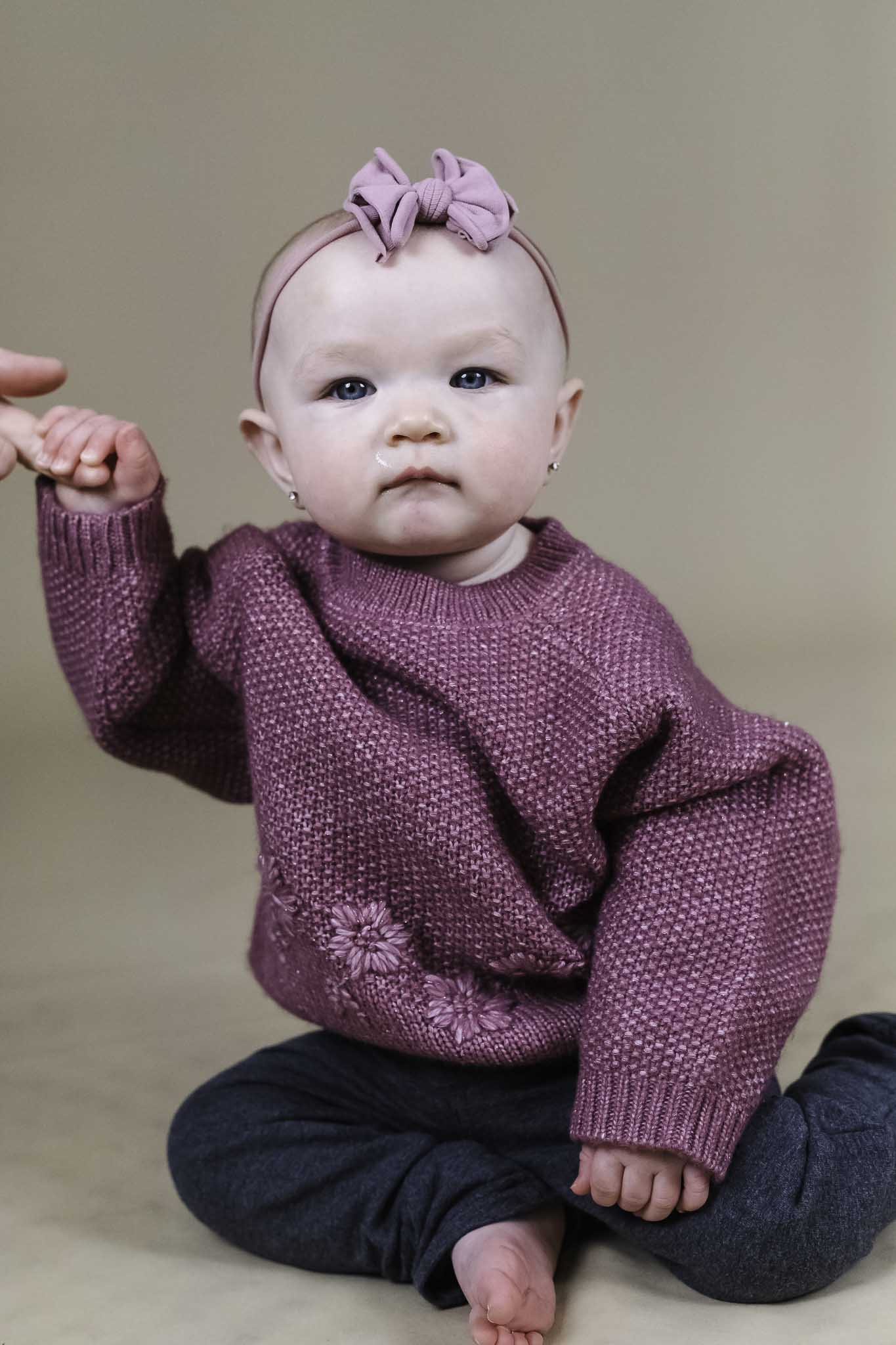 Rose Flower Sweater (Baby Girl)