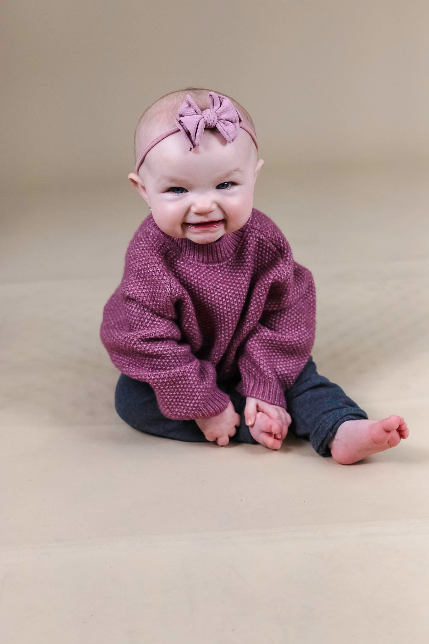 Rose Flower Sweater (Baby Girl)